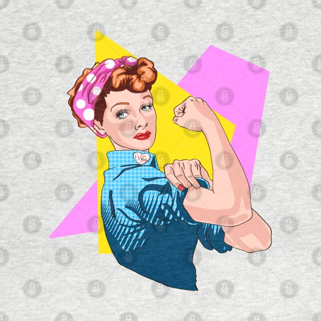 Lucy the Riveter v2 by Wayofthepencil